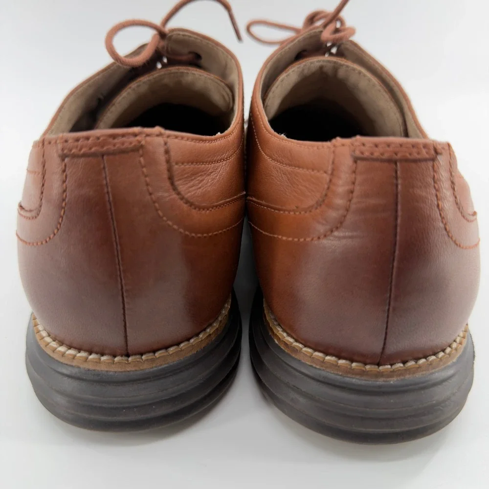 Cole Haan Original Grand Wingtip‎ Oxford British Tan Leather Mens 13 W